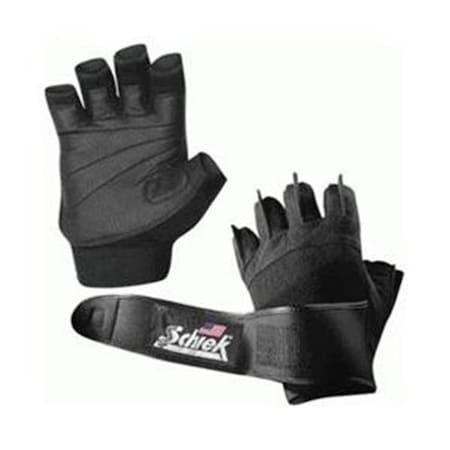 Schiek Sports Schiek Sports H-540XS Platinum Gel Lifting Gloves with Wrist Wraps - XS H-540XS